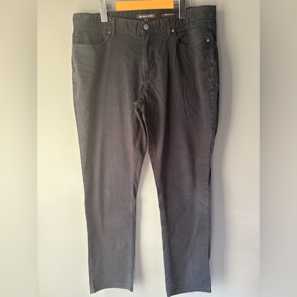 Michael Kors Parker Slim Fit Men's Black Denim Jeans Size 34x30 Preowned - Picture 2 of 8